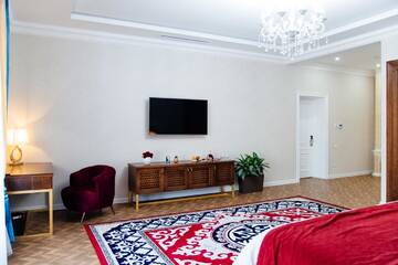 Фото номера Большой двухместный номер с 1 кроватью Отель Boutique Hotel Silk Way г. Türkistan 3